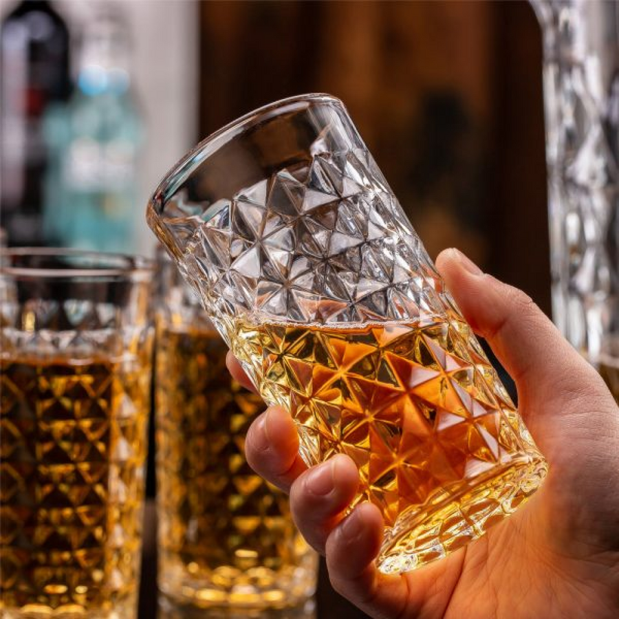 Gotë qelqi për lëngje Trigon (6 copë), 278 ML