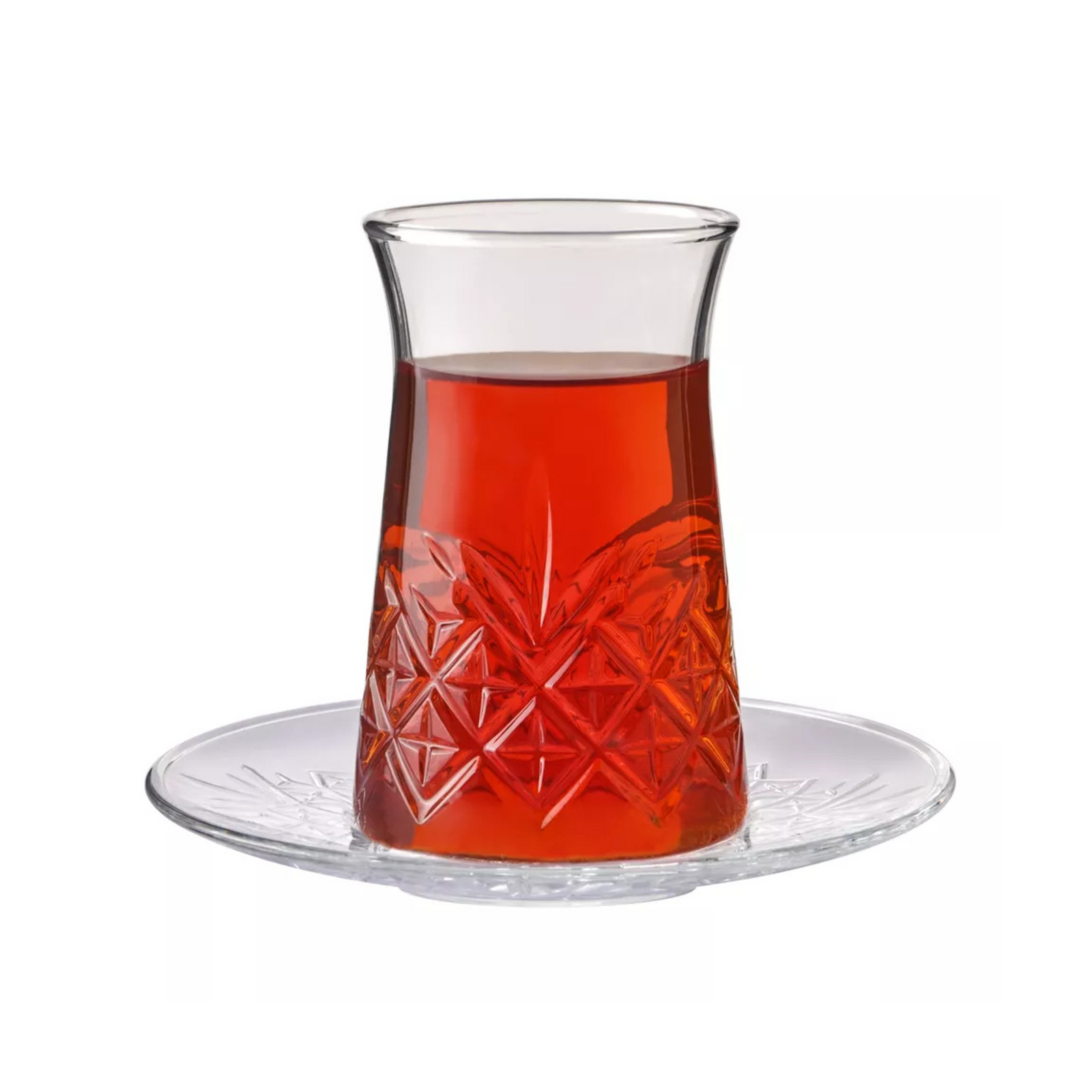 Set - Gotë dhe pjatëza për çaj Timeless (6 copë), 160 mL