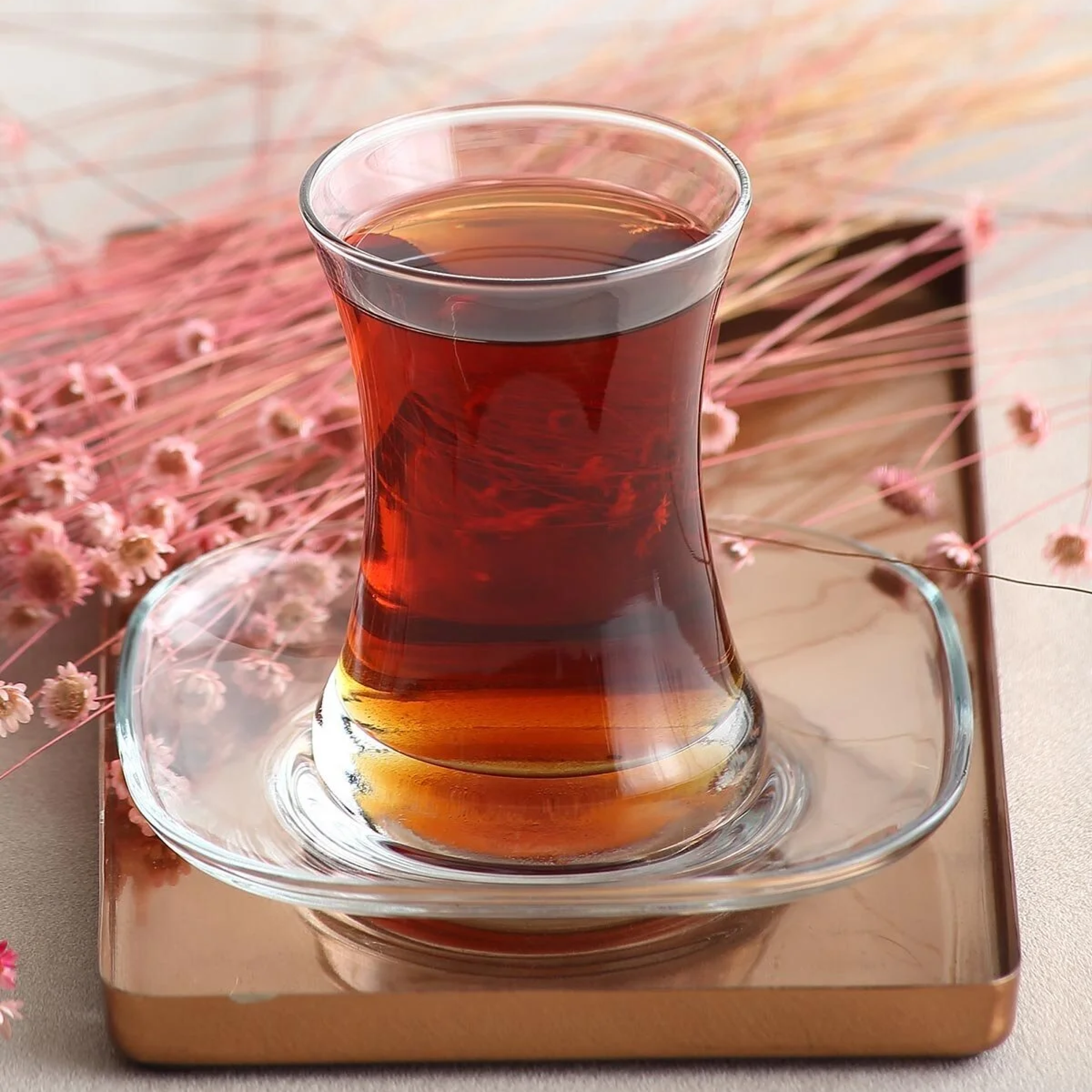 Gotë qelqi për çaj Zen (6 copë), 155 ml
