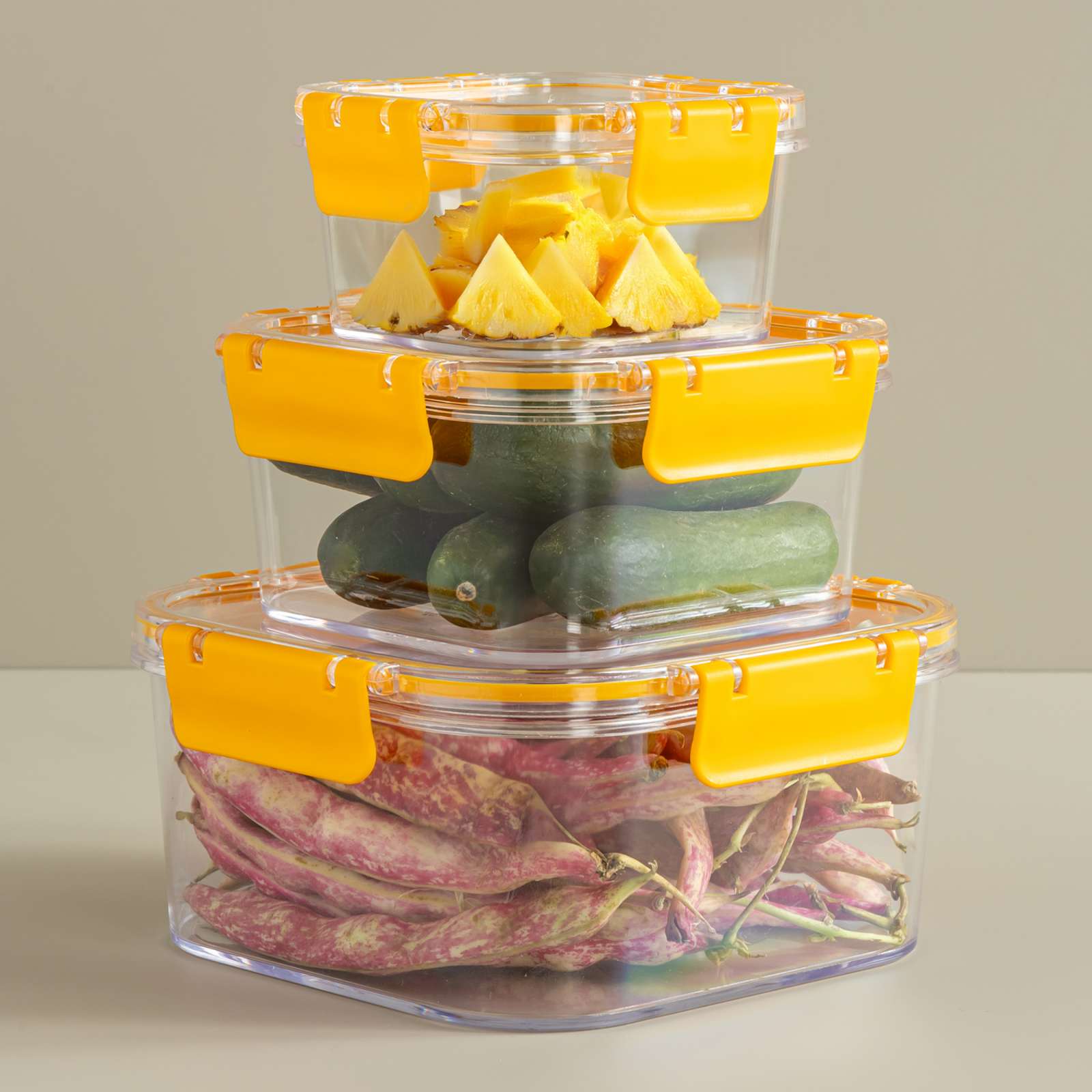 Enë magazinimi plastike Chef Box, 1800 mL