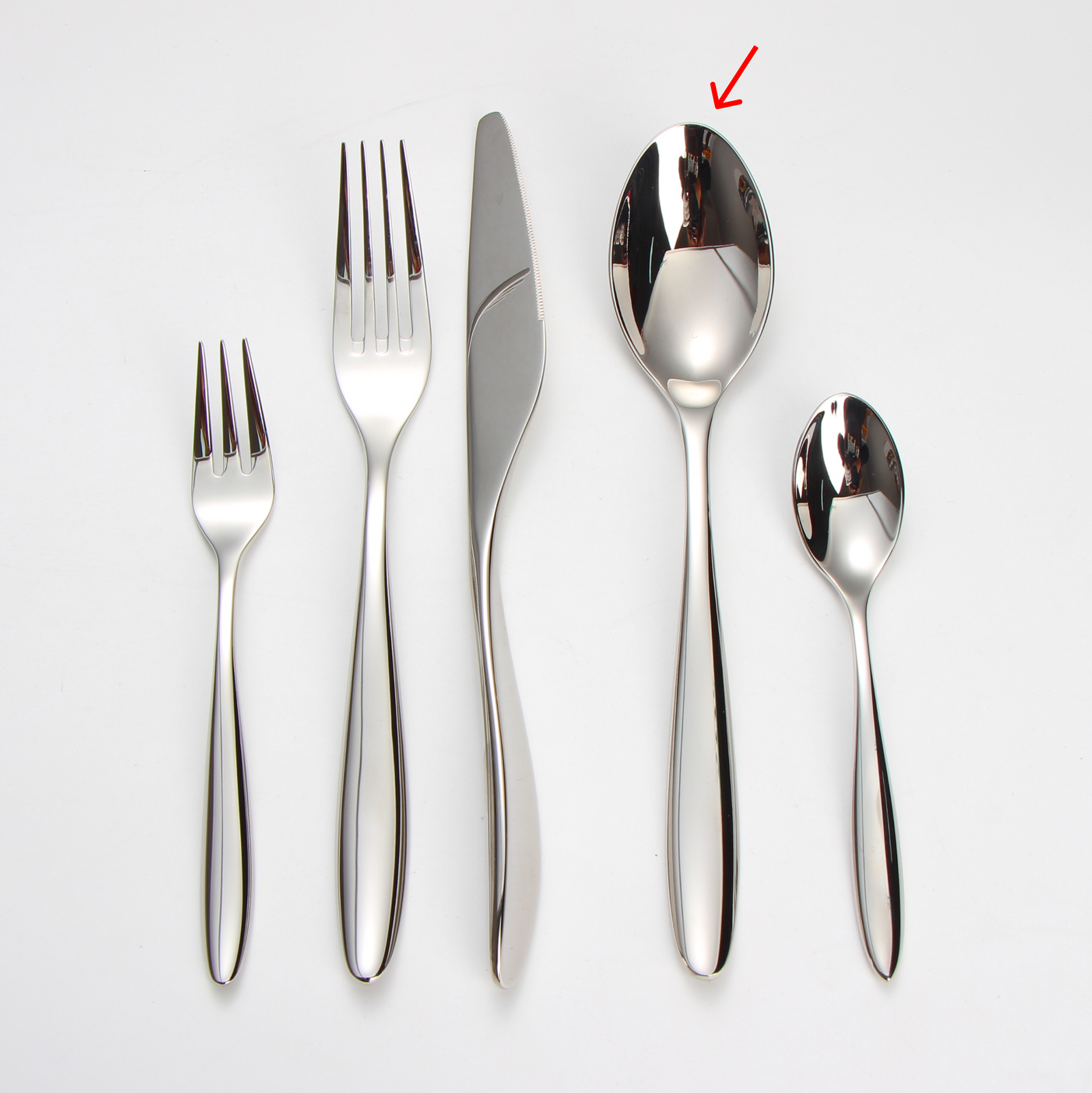 Set - Lugë ushqimi Vittoria (12 copë)