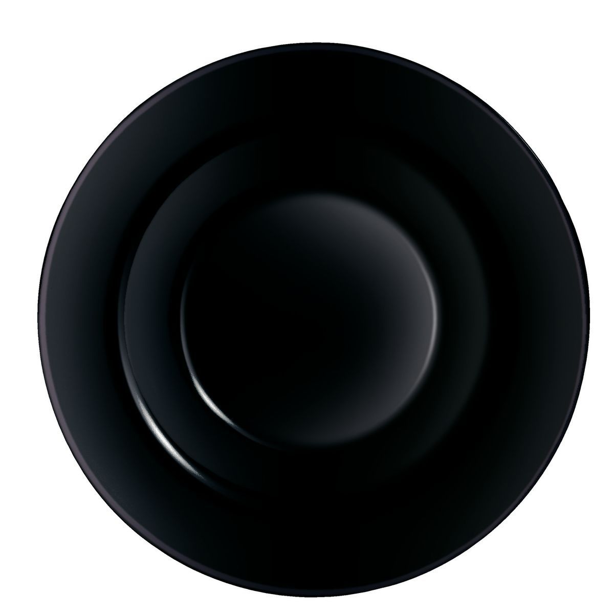 Pjatë opali Assiette A Pates Noir (Zezë), Ø28.5 cm