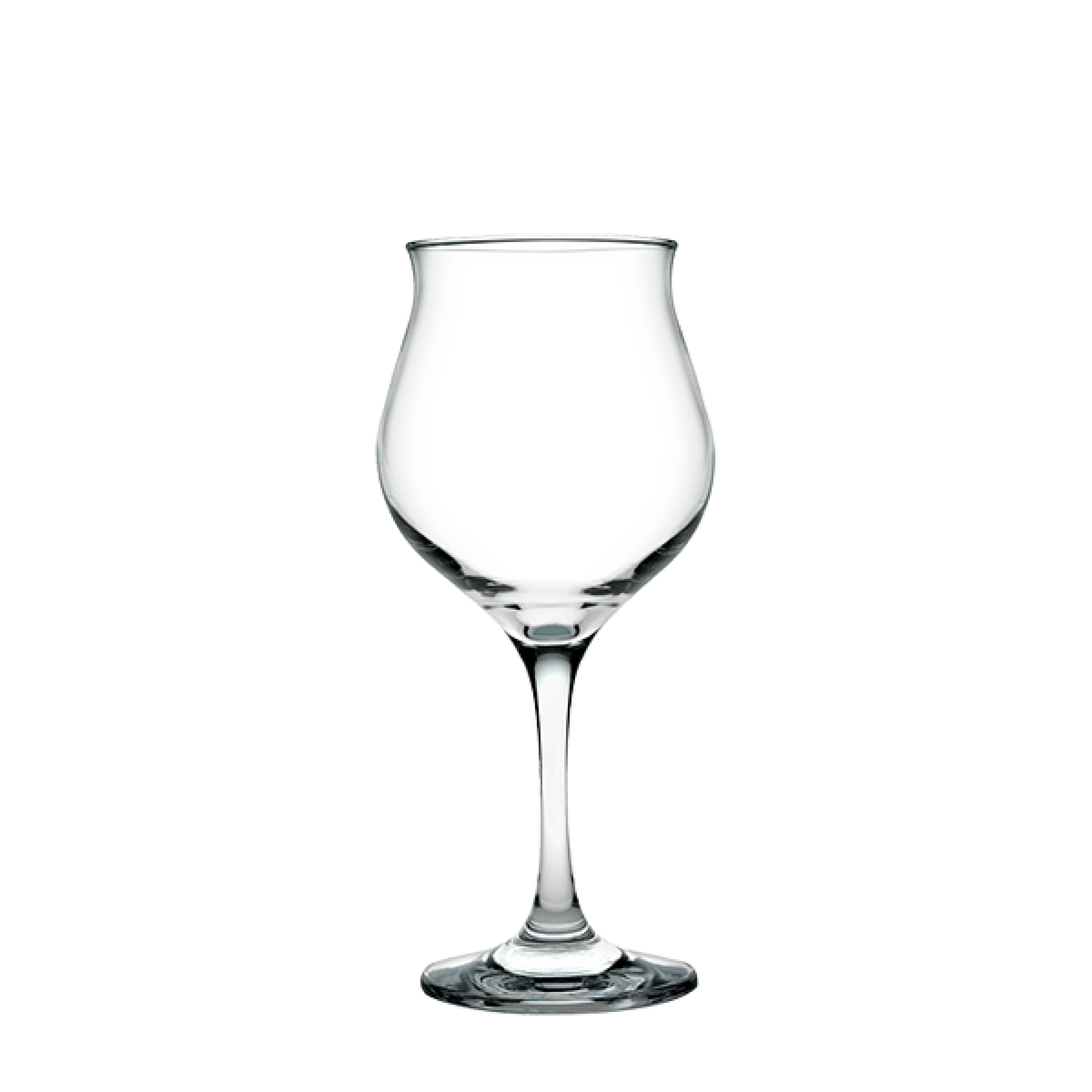 Gotë qelqi për verë të kuqe Wavy (6 copë), 475 ML