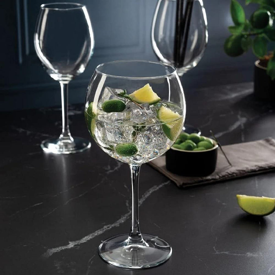 Set - Gotë qelqi për verë të kuqe Enoteca (6 copë), 655 mL