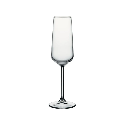 Gotë qelqi për shampanjë Allegra (6 copë), 0.19 L