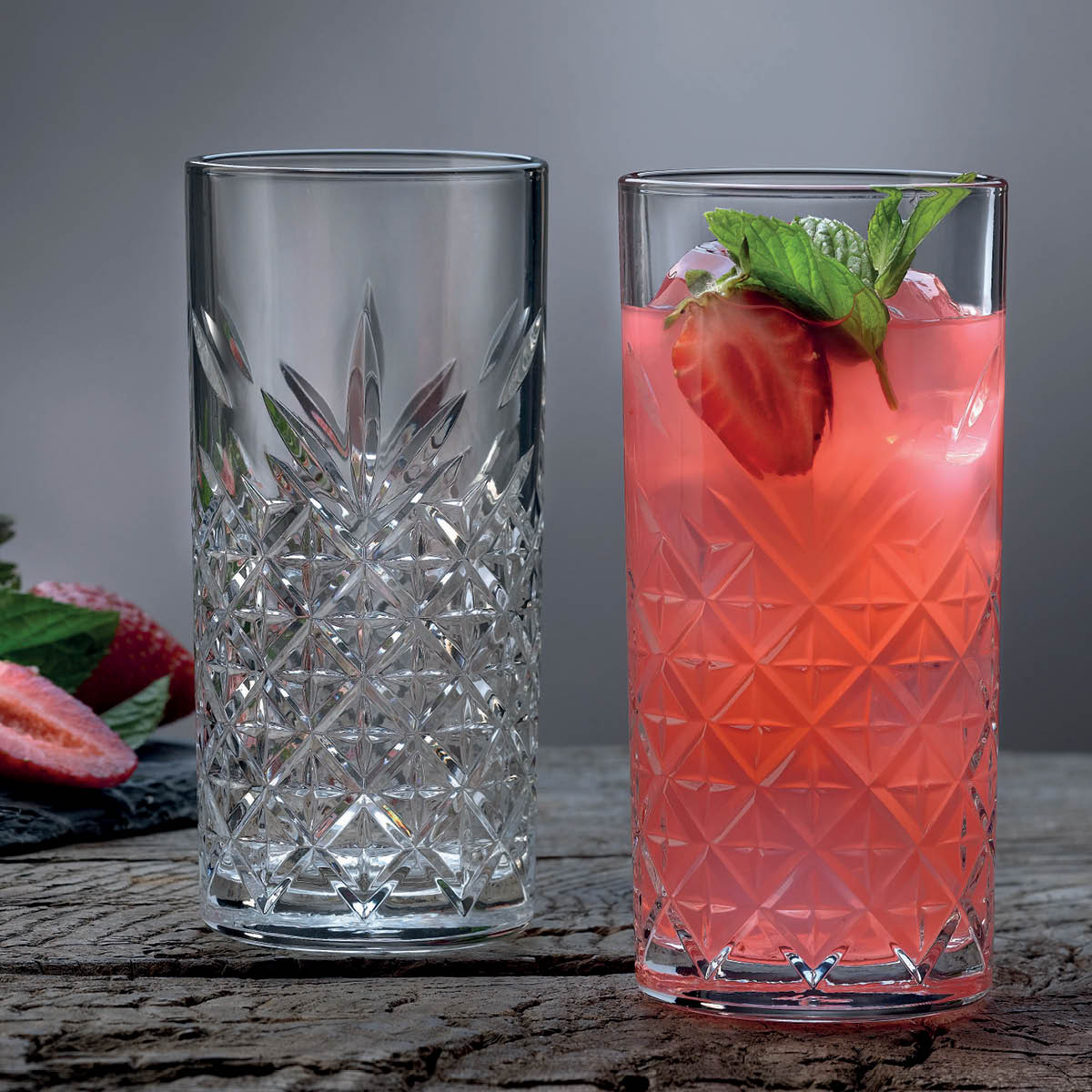Set - Gotë qelqi për koktej Timeless (4 copë), 300 mL
