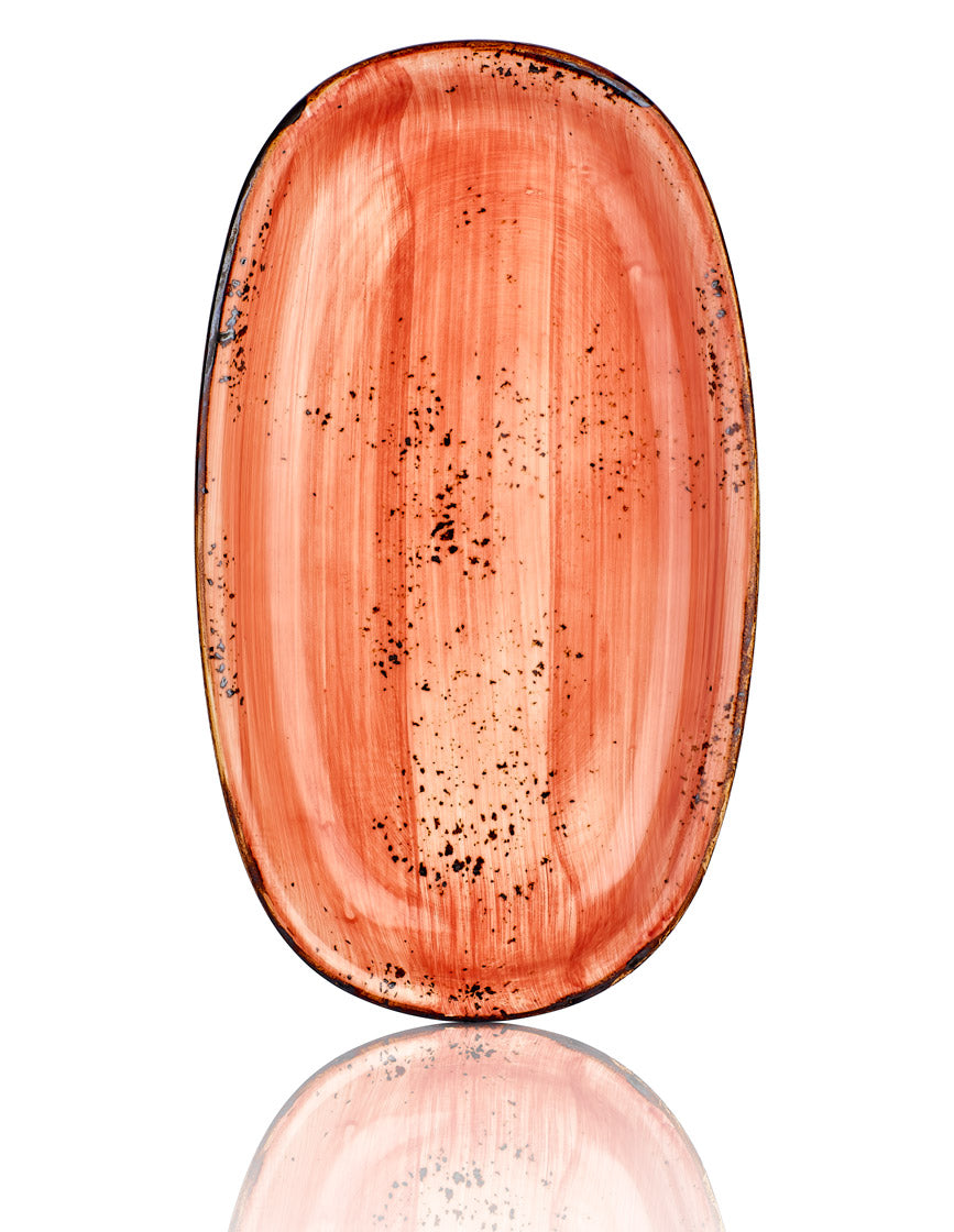 Pjatë Laterite Ovale, 34 cm