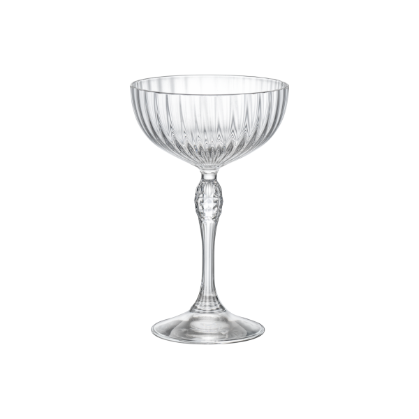 Gotë qelqi për shampanjë America (6 copë), 0.23 L